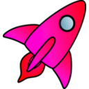 download Rocket Picture clipart image with 315 hue color