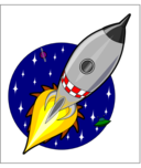 Cartoon Rocket