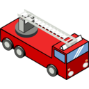download Iso Fire Engine clipart image with 0 hue color