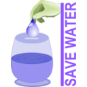 download Save Water clipart image with 45 hue color