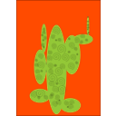 download Cactus Spirit clipart image with 315 hue color