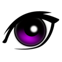 download Cartoon Eye clipart image with 90 hue color