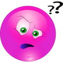download Angry Smiley Emoticon clipart image with 270 hue color
