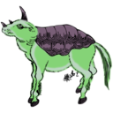 download Suisai Indian Rhinoceros clipart image with 90 hue color