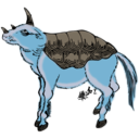 download Suisai Indian Rhinoceros clipart image with 180 hue color