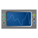 download Oscilloscope clipart image with 90 hue color