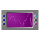 download Oscilloscope clipart image with 180 hue color