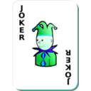 download White Deck Black Joker clipart image with 135 hue color