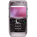 download Smartphone E71 clipart image with 135 hue color