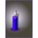 download The Candle clipart image with 225 hue color