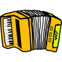 download Acordeon Colombiano clipart image with 45 hue color