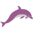 download Dolphin Enrique Meza C 02 clipart image with 90 hue color