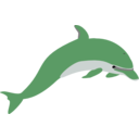 download Dolphin Enrique Meza C 02 clipart image with 270 hue color