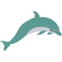 download Dolphin Enrique Meza C 02 clipart image with 315 hue color