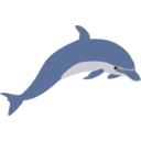 download Dolphin Enrique Meza C 02 clipart image with 0 hue color