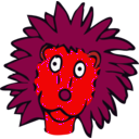download Drawn Lion clipart image with 315 hue color