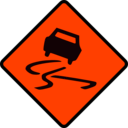 download Slippery When Wet clipart image with 315 hue color