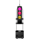 download Mobile Roadwork Traffic Light clipart image with 315 hue color