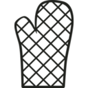 download Kitchen Icon Oven Mitt clipart image with 90 hue color