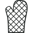 download Kitchen Icon Oven Mitt clipart image with 180 hue color
