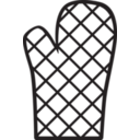 download Kitchen Icon Oven Mitt clipart image with 0 hue color