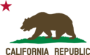 Flag Of California Bear Star Plot Title Solid