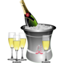 download Champagne On Ice Remix clipart image with 0 hue color
