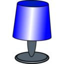 download Table Lamp clipart image with 180 hue color