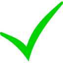 download Green Checkmark And Red Minus clipart image with 0 hue color