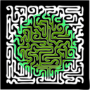 download Muster 52c Maze With Sun clipart image with 90 hue color
