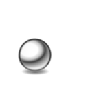 download Steel Ball clipart image with 0 hue color