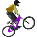 download Biker clipart image with 45 hue color