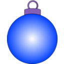 download Christmas Ball clipart image with 225 hue color