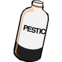 download Pesticide Bottle clipart image with 0 hue color