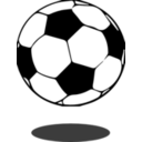download Soccer Ball clipart image with 180 hue color
