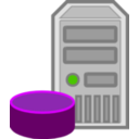 download Server Database clipart image with 90 hue color