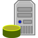 download Server Database clipart image with 225 hue color