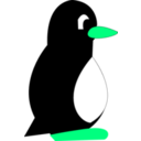 download Penguin clipart image with 90 hue color
