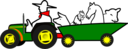 Logo Tractor Animales