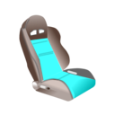 download Racing Seat clipart image with 180 hue color