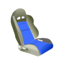 download Racing Seat clipart image with 225 hue color
