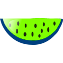 download Watermelon1 clipart image with 90 hue color