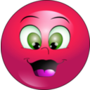 download Happy Smiley Emoticon clipart image with 315 hue color