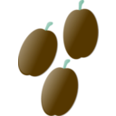download Plums clipart image with 135 hue color