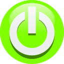 download Power Off Icon clipart image with 90 hue color
