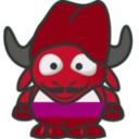 download Baby Gnu Bg clipart image with 315 hue color