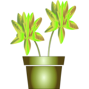 download Flower Icon clipart image with 45 hue color