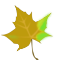 download Fall Leaf clipart image with 45 hue color