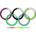 download Olympics Icon clipart image with 90 hue color