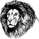 download Lion clipart image with 225 hue color